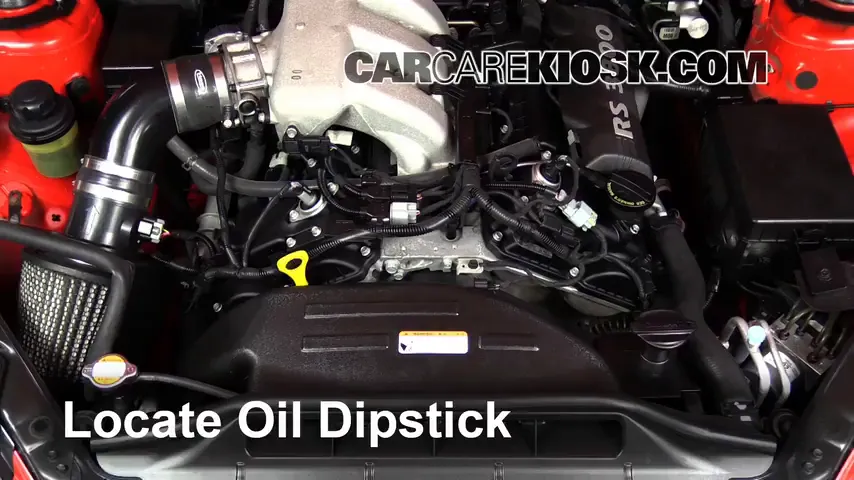 2010 Hyundai Genesis Coupe 3.8 3.8L V6 Oil Check Oil Level